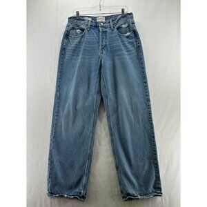 Universal Thread Women's Mid-Rise 90’s Baggy Jeans - Medium Wash